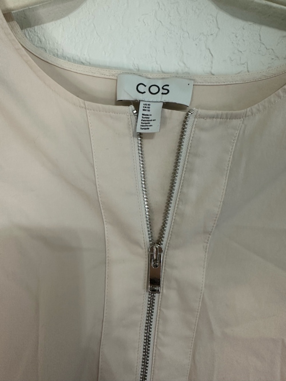 COS Oversized A-Line Shirt Dress Size 10 - Picture 6 of 7